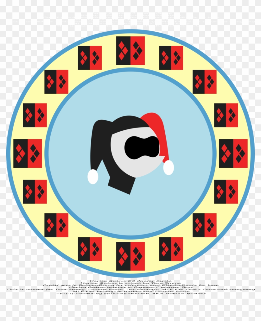 Harley Quinn Oc Avatar Circle By Strykarispeeder - Nsf Logo Transparent #928187