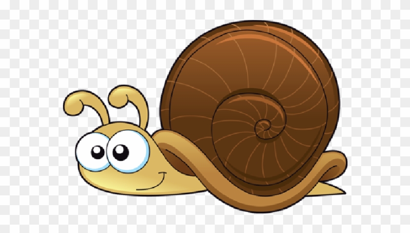 Use These Free Images Of Funny Snails Cartoon Garden - Tan Cartoon Snail Ornament (round) #928270
