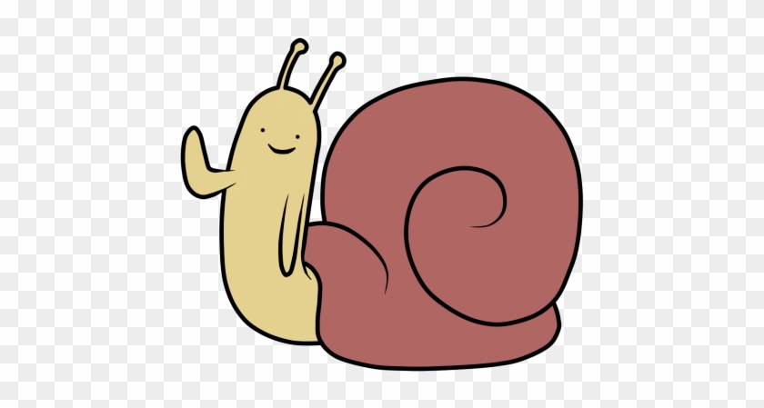 Snail By Kikoisawesome - Adventure Time Waving Snail Gif #928278