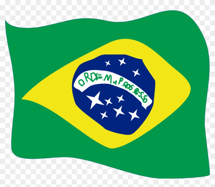 Flag Of Brazil - Scalable Vector Graphics #928322