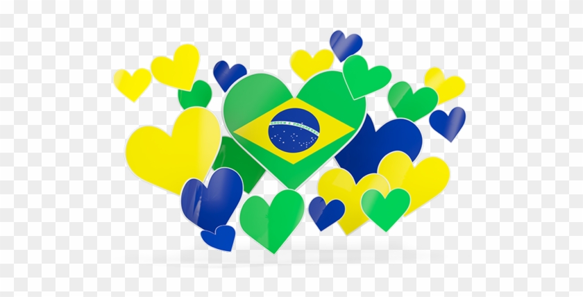 Illustration Of Flag Of Brazil - Flag Of Brazil #928380