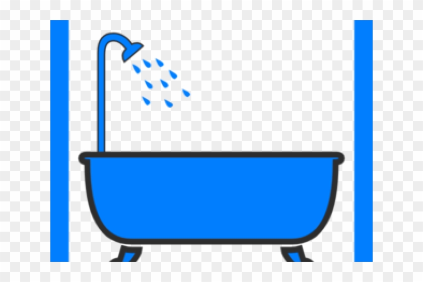 Shower Clipart Bathtub Shower - Clip Art #928451