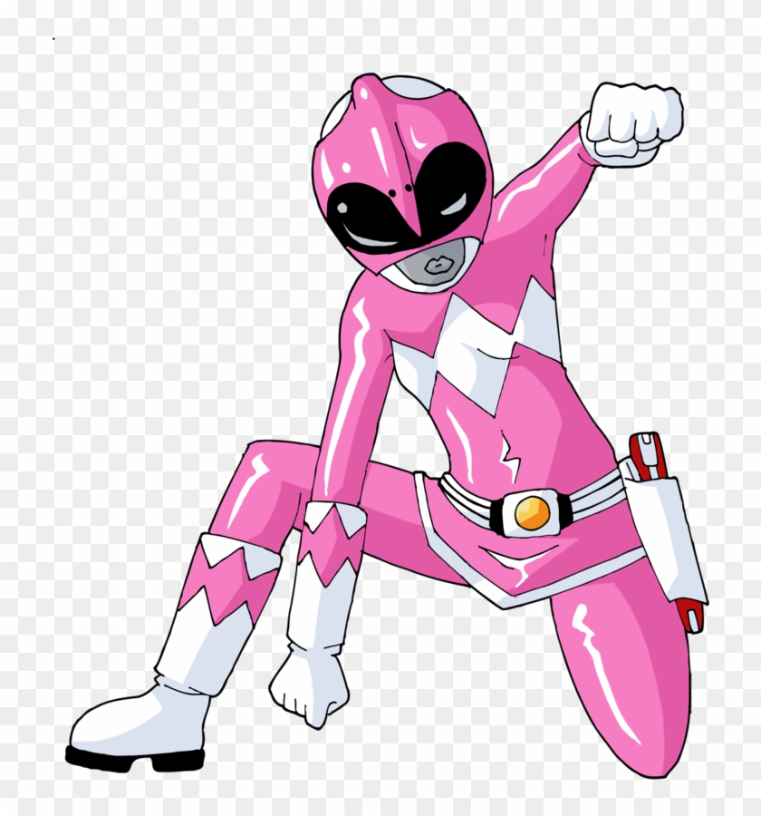Kimberly Hart Pink Deviantart - Pink Power Ranger Cartoon - Free  Transparent PNG Clipart Images Download