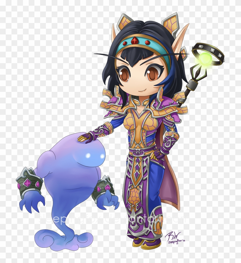 I - Chibi World Of Warcraft Elune #928517