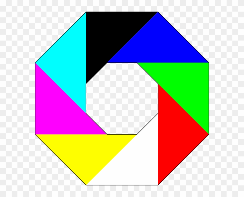 Octagon Paper And Plastic Package With Clipping Path - Colorful Octagon #928520