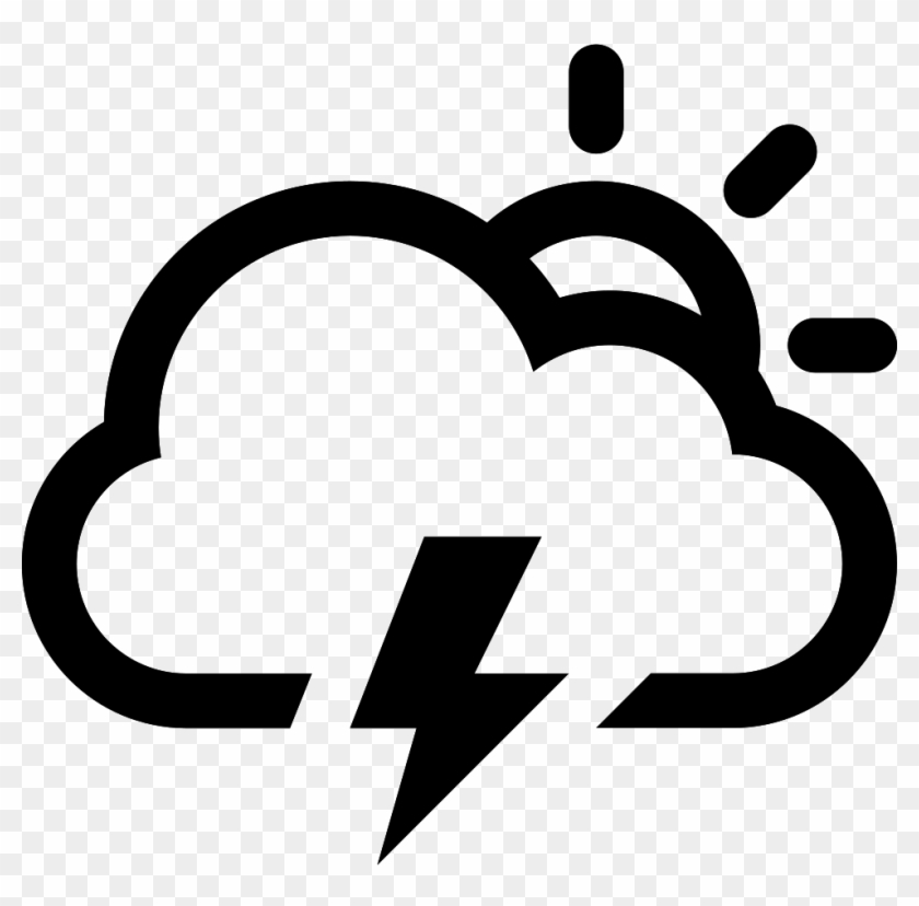Cloud Lightning Sun Comments - Icon #928534