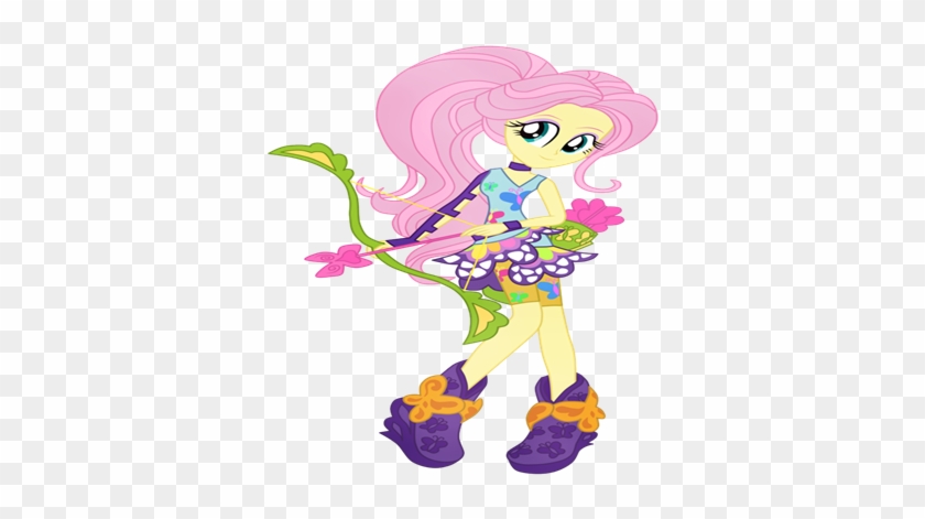 Sporty Style Archery Archer Fluttershy - My Little Pony: Equestria Girls – Friendship Games #928548