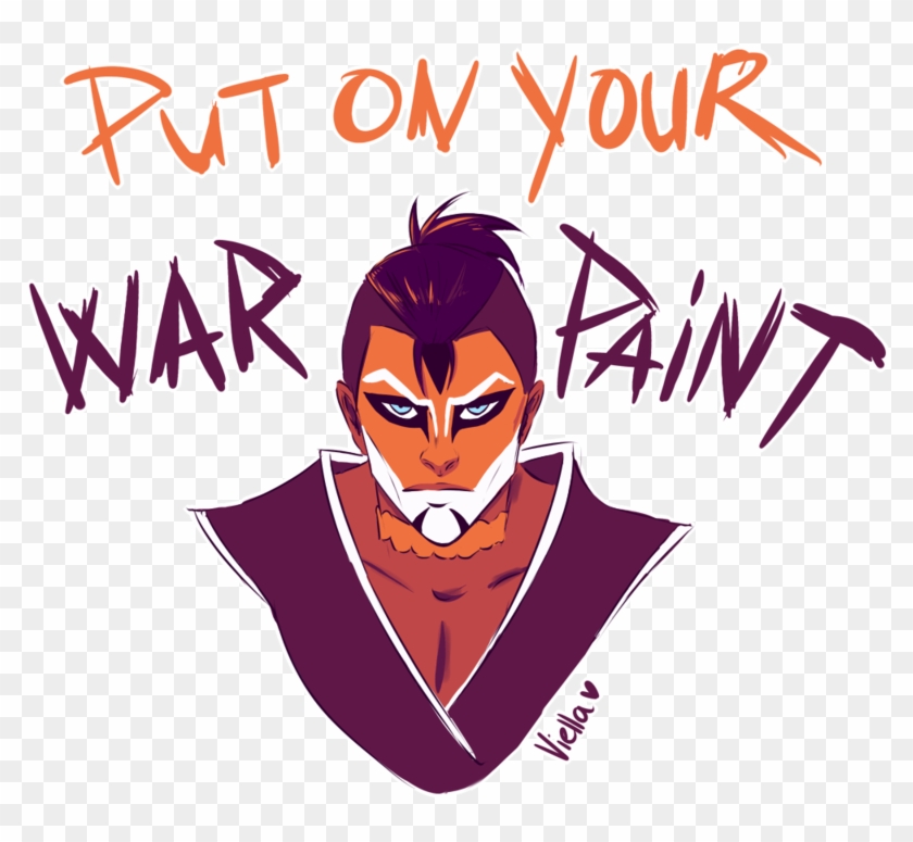 Put On Your War Paint By Viella - Cartoon #928595