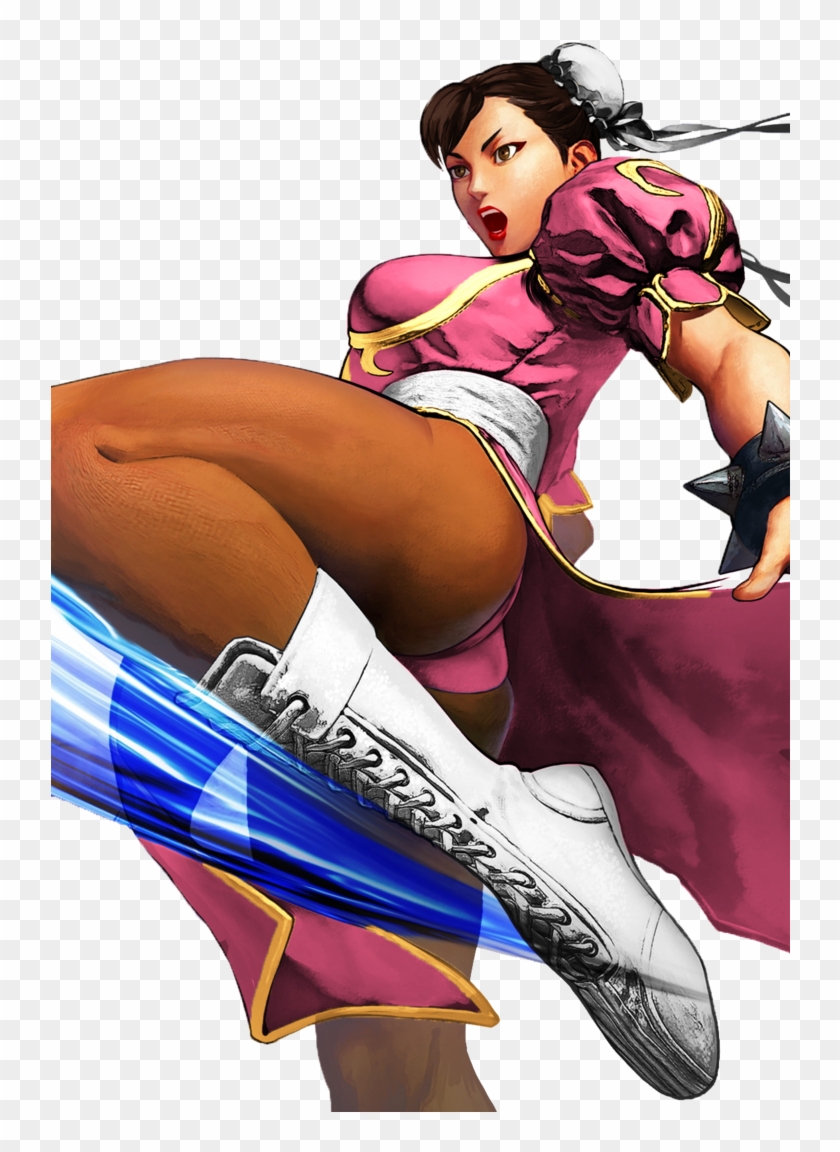 Sfv Chun-li Artwork 2p Recolor By Caliburwarrior - Chun Li Street Fighter #928619