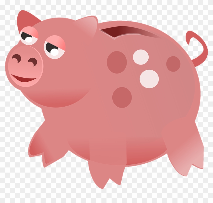 Piggy Bank Clip Art At Vector Clip Art Online Royalty - Piggybank Png #928693