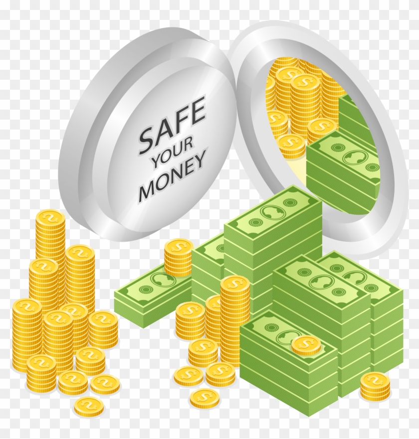 Money Safe Deposit Box Banknote Piggy Bank - Money #928751