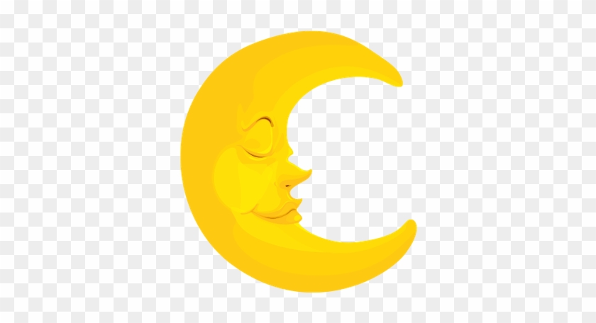 Moon Crescent Clipart - Moon Clipart #928793