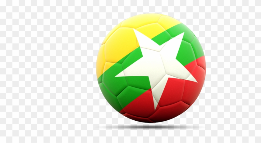 Illustration Of Flag Of Myanmar - Burkina Faso National Football Team #928862