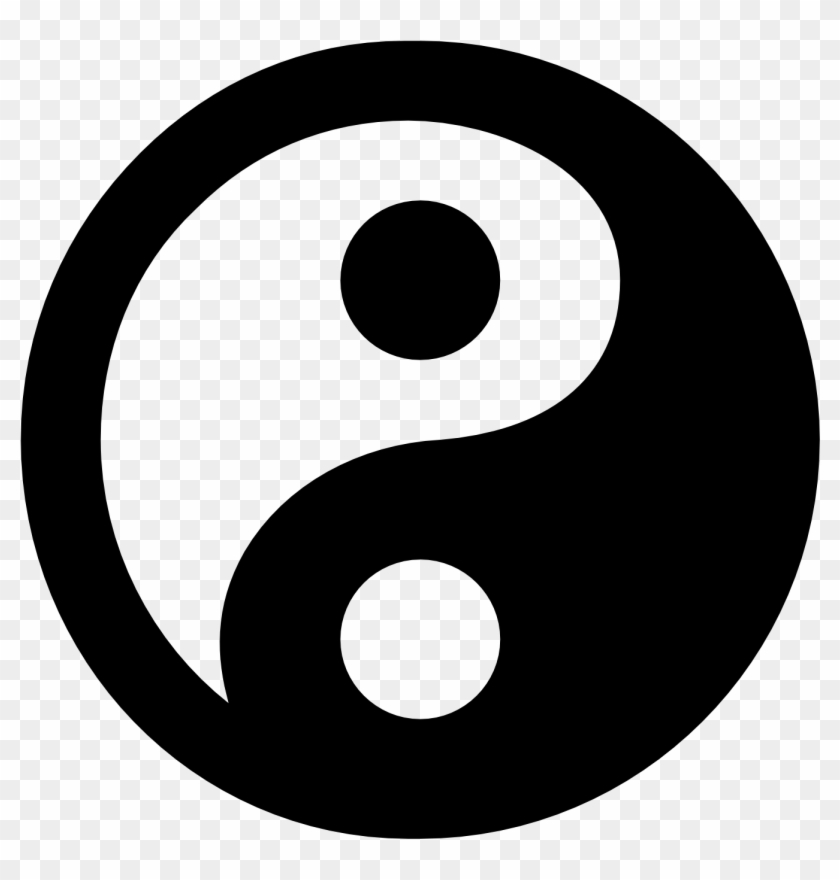 Superstitions, Stigmas And Haunted Houses - Yin Yang Icon Png #928950
