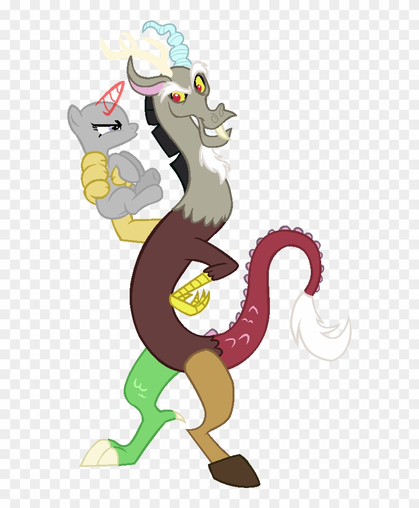 Pinkie And Discord Requested By Potsy1 By Staticshockmlp - Pony #929091