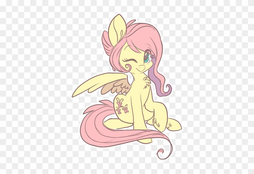 Fluttershy - Cute Mlp Fan Art #929098