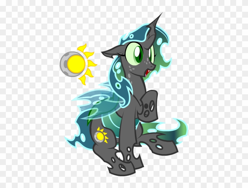 The 'mark' Is Not A True Cutiemark, But A Magical Illusion - My Little Pony Chrysalis His Daughter #929125