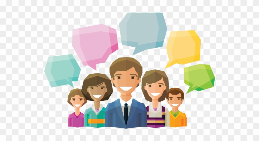 Social Media & Customer Relationship Management Service - Team Relationship Cartoon Png #929154