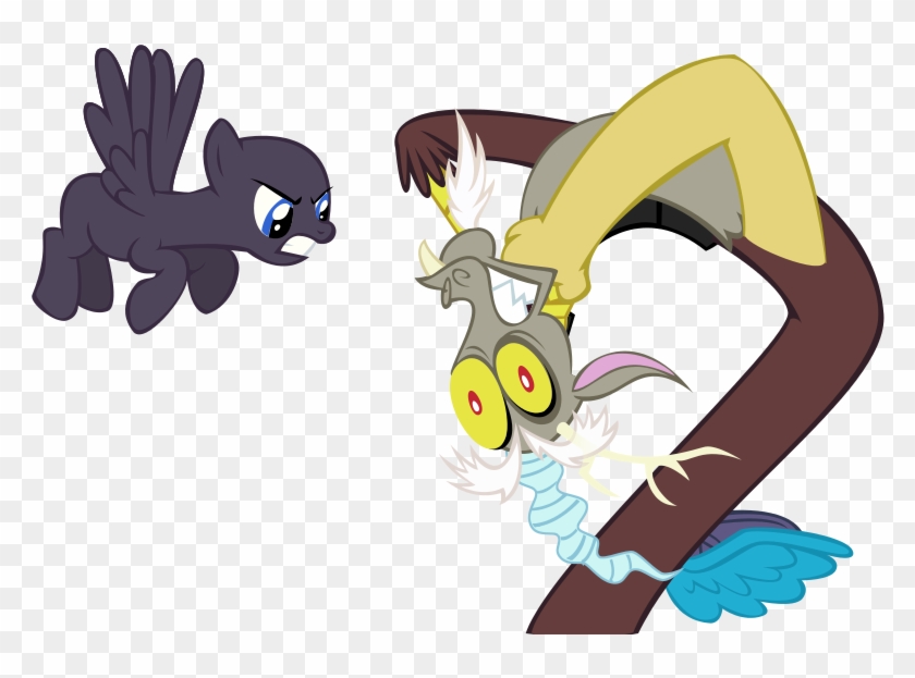 Discord My Little Pony - Discord And Oc Base #929187