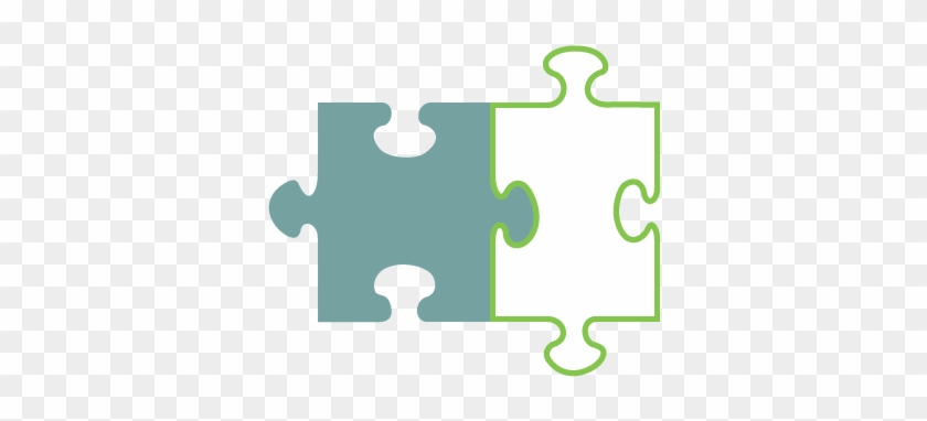 Private-public Partnership - Two Puzzle Icon Png #929259