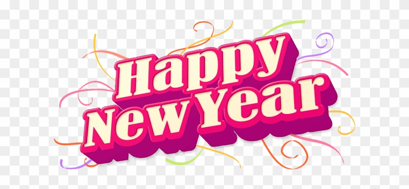 Happy New Year 2018 Clipart, Download Free New Year - Happy New Year Png Text #929291