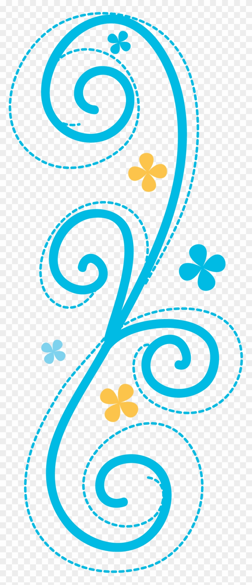 Aqua Swirl Clip Art At Clker - Aqua Swirl #929385