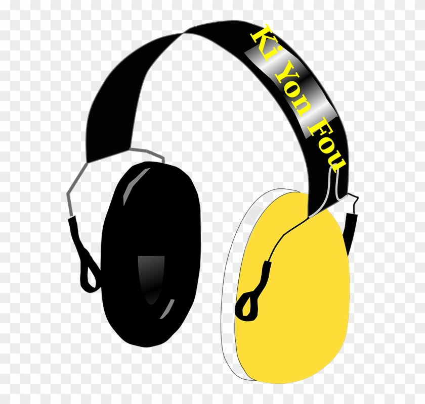Headphones Clipart Music Headphone - Noise Cancelling Headphones Clipart #929393