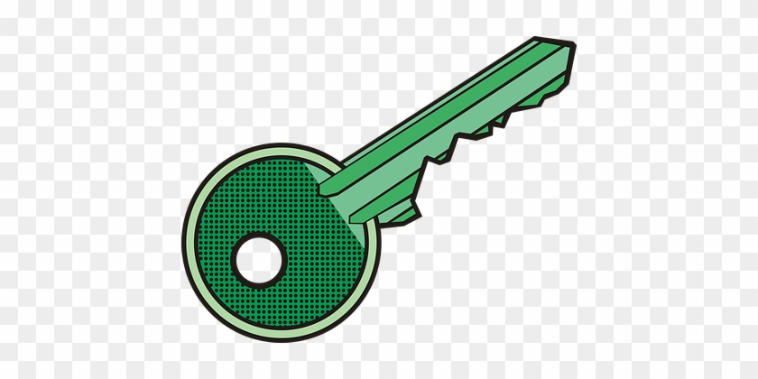 Key, Keychain, Lock, Drawing, Graphics - Desenho De Chave De Porta #929454