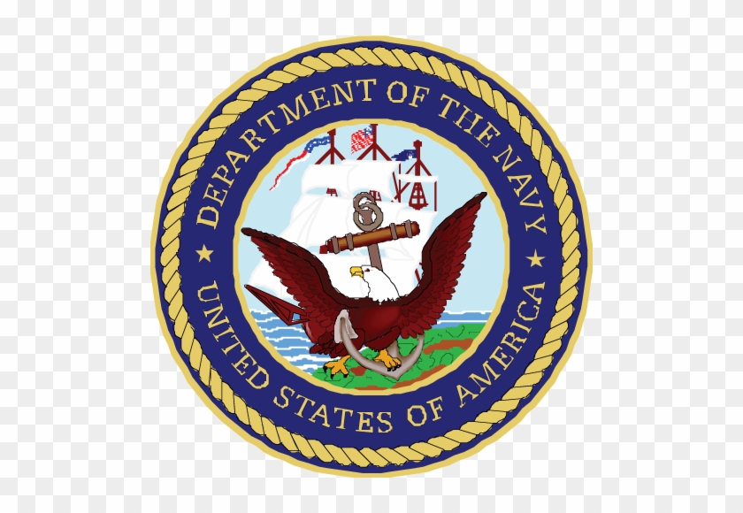 P755 Us Navy Emblem 500,navy - Department Of The Navy Logo #929605