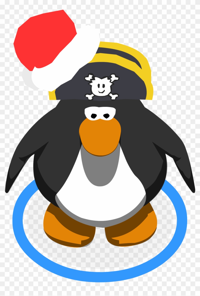Rh Santa Hat In-game Sprite - Club Penguin Santa Hat Ingame #929687