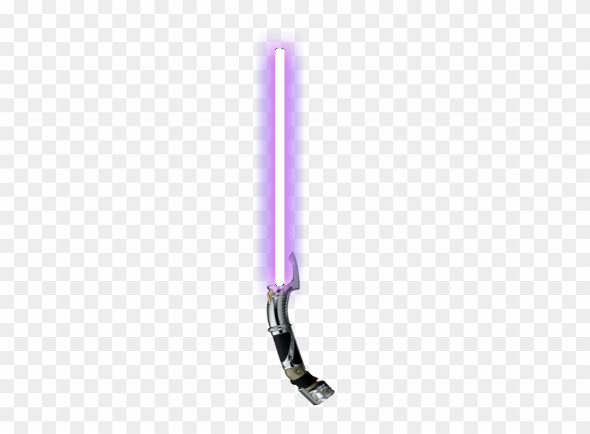 Purple Clipart Light Saber - Drinking Straw #929711