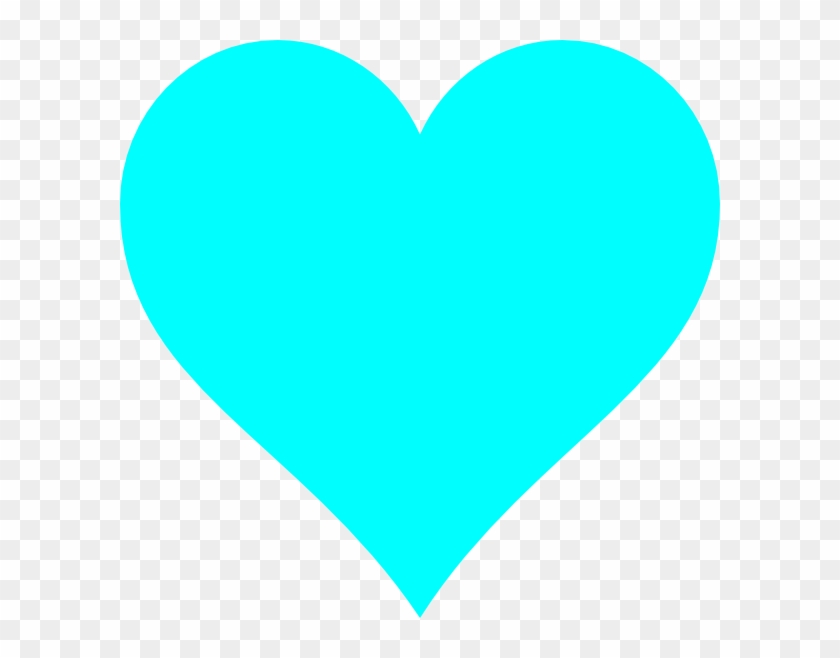 Light Blue Heart Clip Art At Clker - Light Blue Love Heart #929724