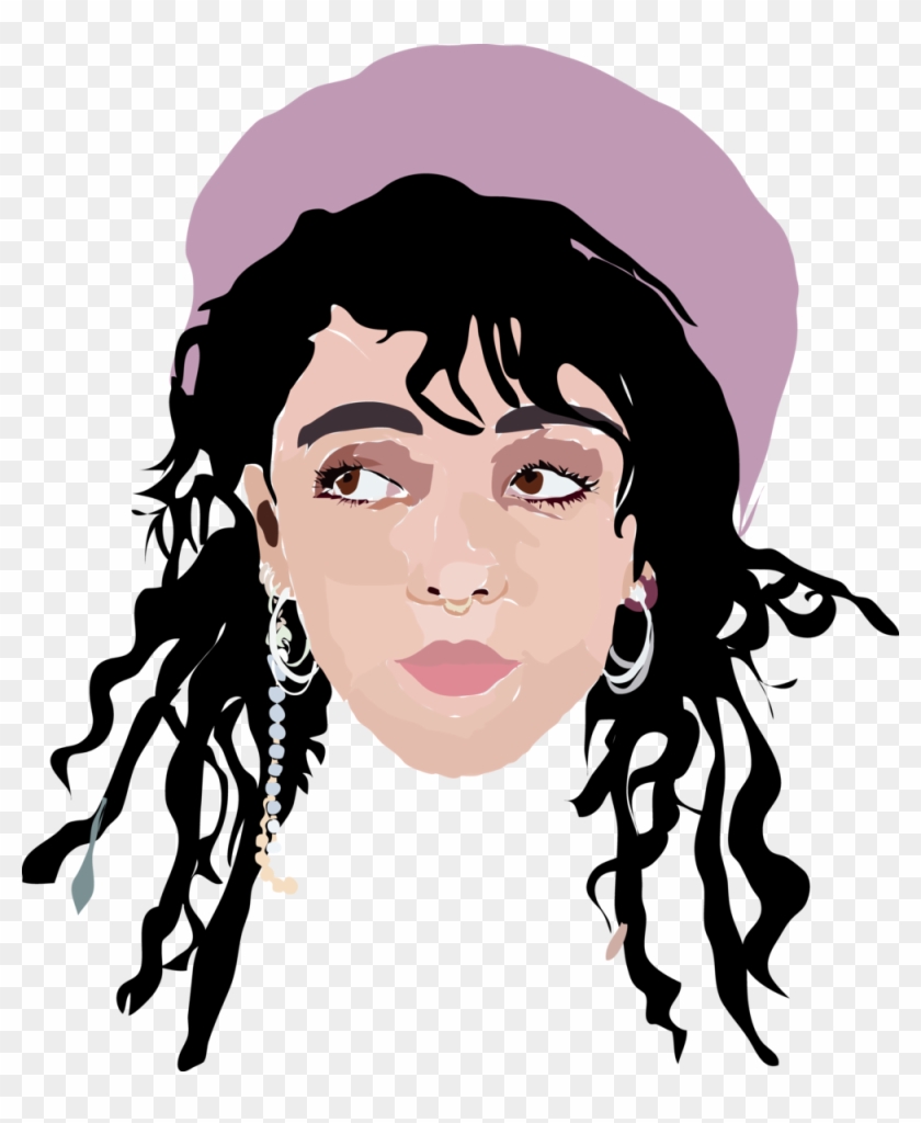 Portrait 9, Illustration, 16x12, - Portrait 9, Illustration, 16x12, #929762
