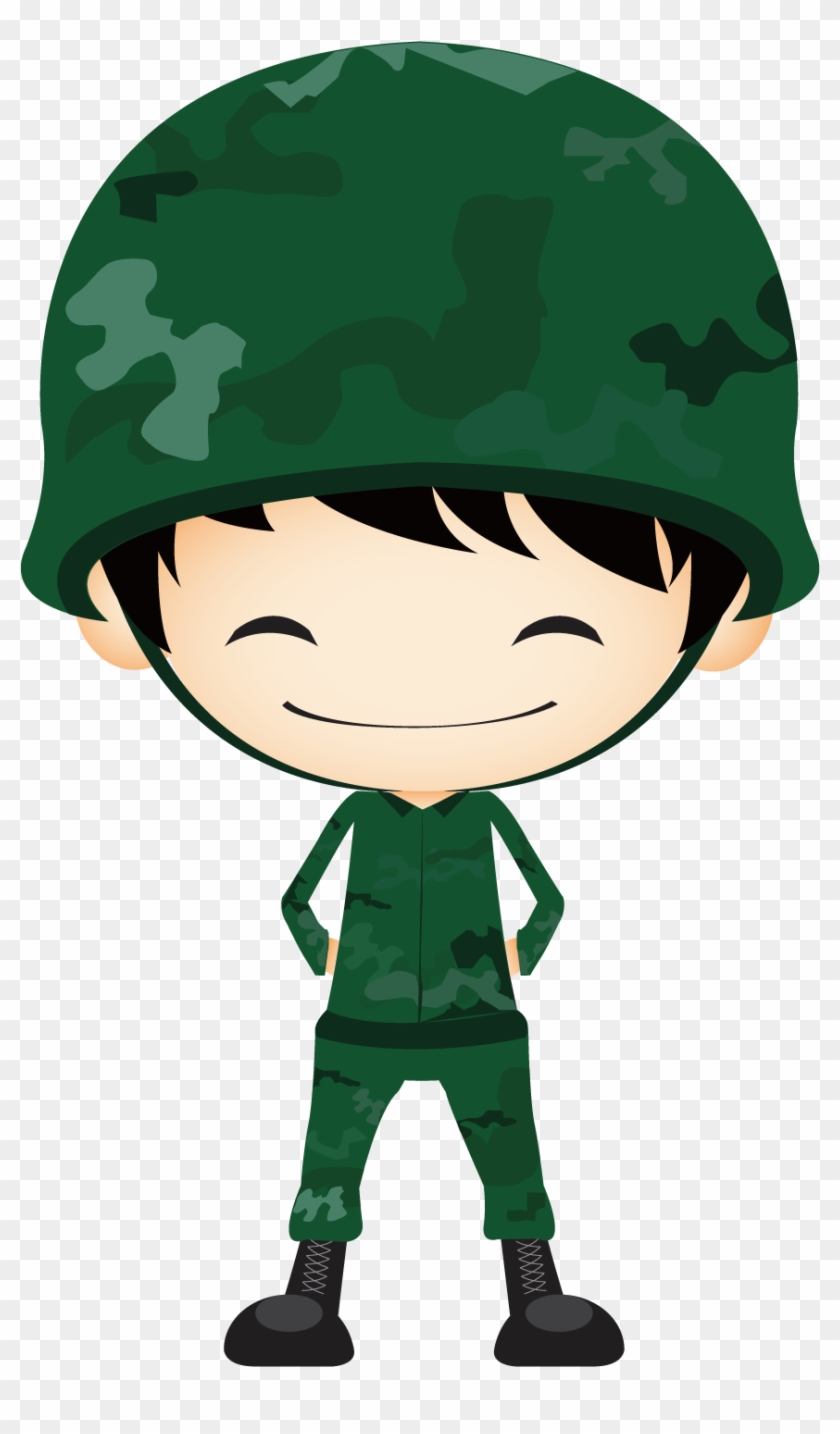 Army Soldier Clip Art - Clip Art Army Cute #929785