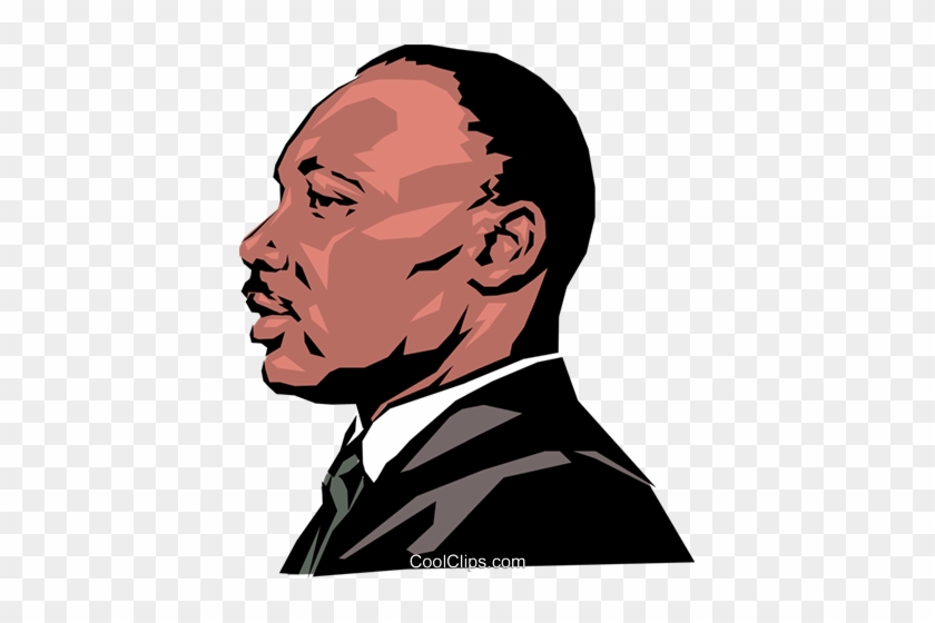 Martin Luther King Royalty Free Vector Clip Art Illustration - Martin Luther King Png #929826
