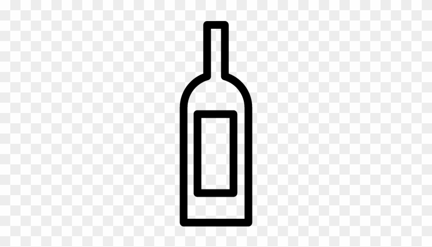 Wine Bottle Vector - Bottle #929831