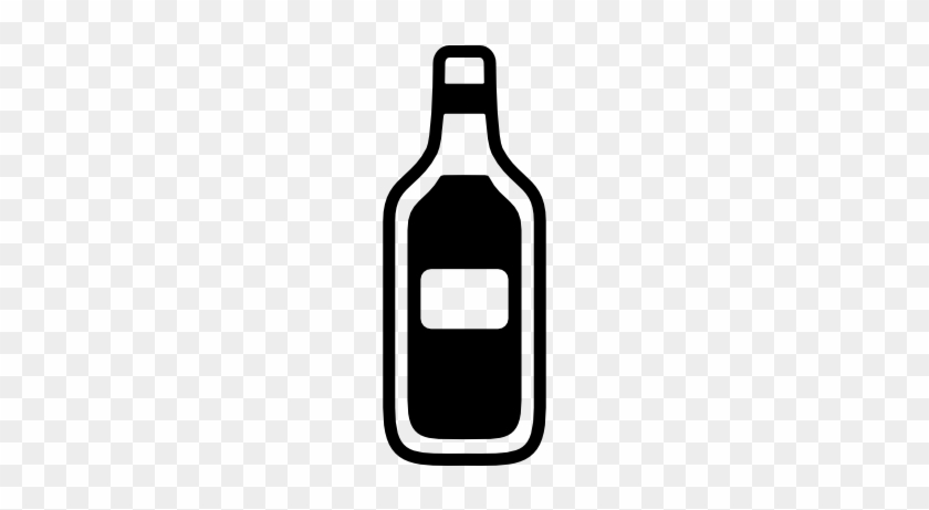 Wine Icon - Glass Bottle #929844