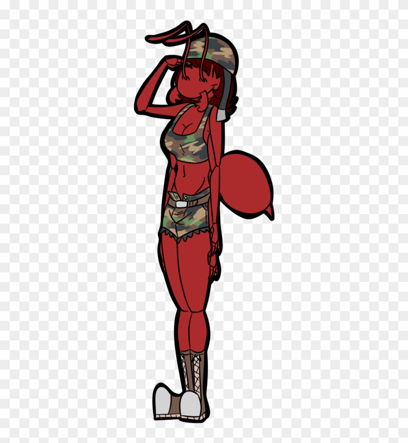 Ant Soldier By Wolfytails - Cartoon #929862