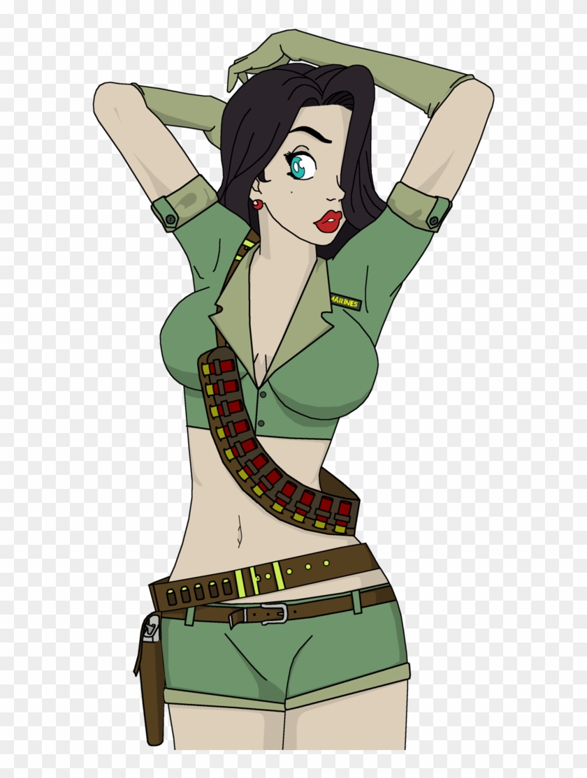 Army Pin-up By Apocalypticmuffin - Cartoon #929898