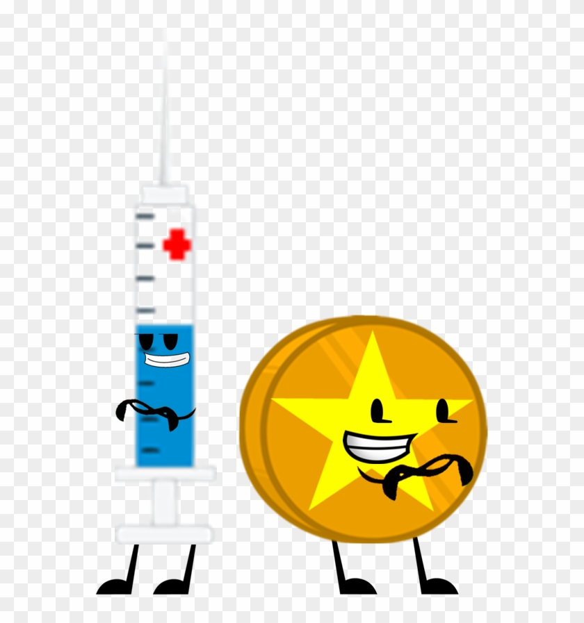 Star Coin With Syringe By Ultrajacob2016 - Smiley #929944