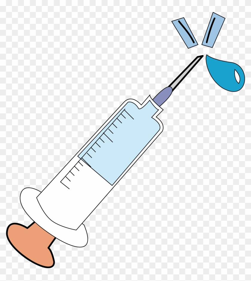 clipart injection syringe