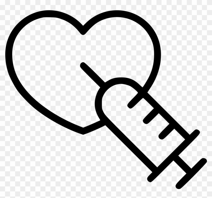 Syringe Injector Heart Adrenaline Reanimation Comments - Enjector Icon #929973