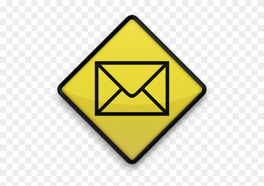 Yellow Clipart Email - Gold Email Icon Png #929988