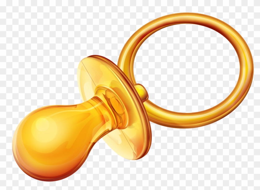 Pacifier Png - Chupete Amarillo Png #930011