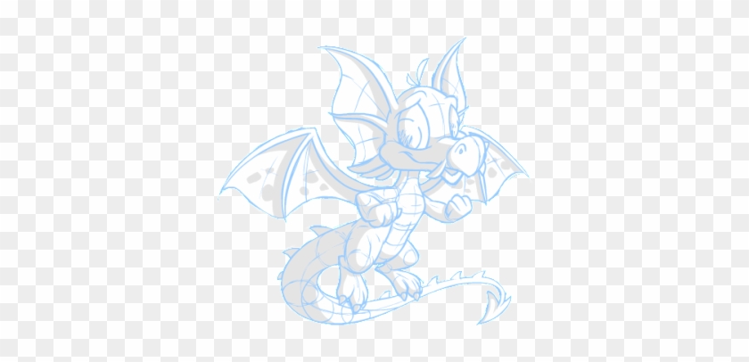 Sketch Is Pretty, On The Larger Image You Can See The - Draik #930056