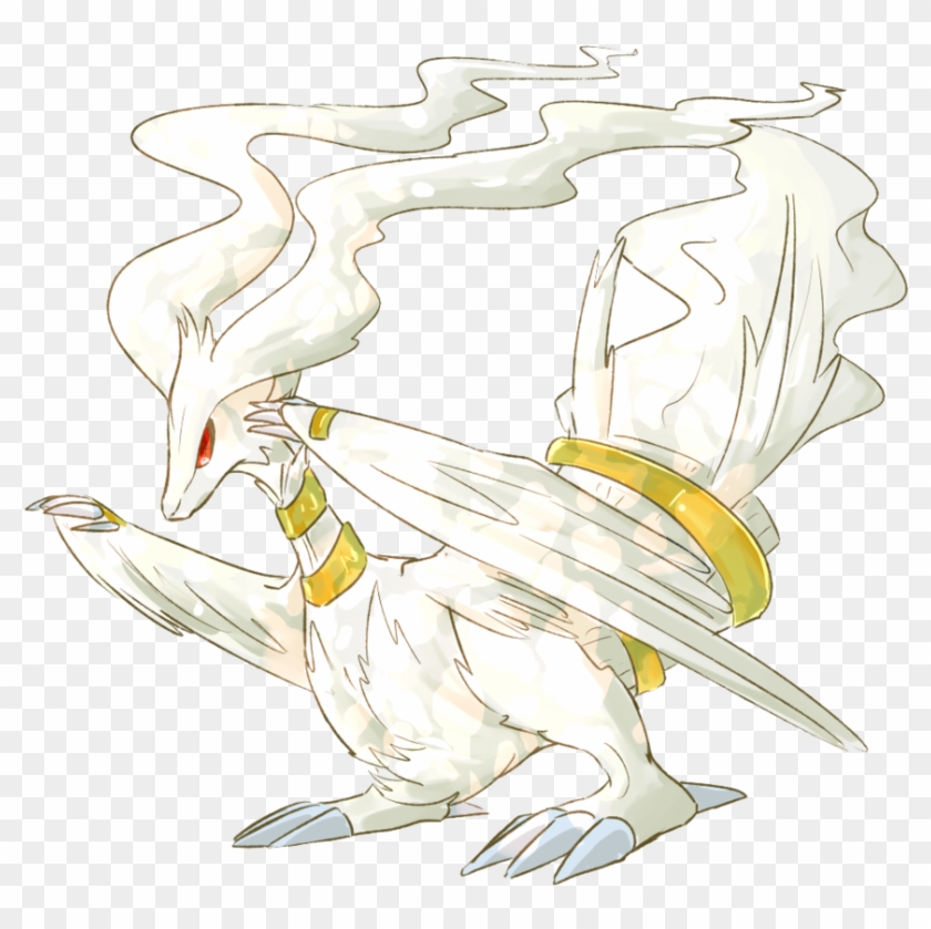 Shiny Reshiram By Phyllocactus - Illustration #930132