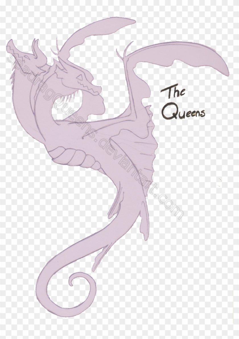 It Is A Two-headed Sea Dragon, Each Head Possessing - Illustration #930136