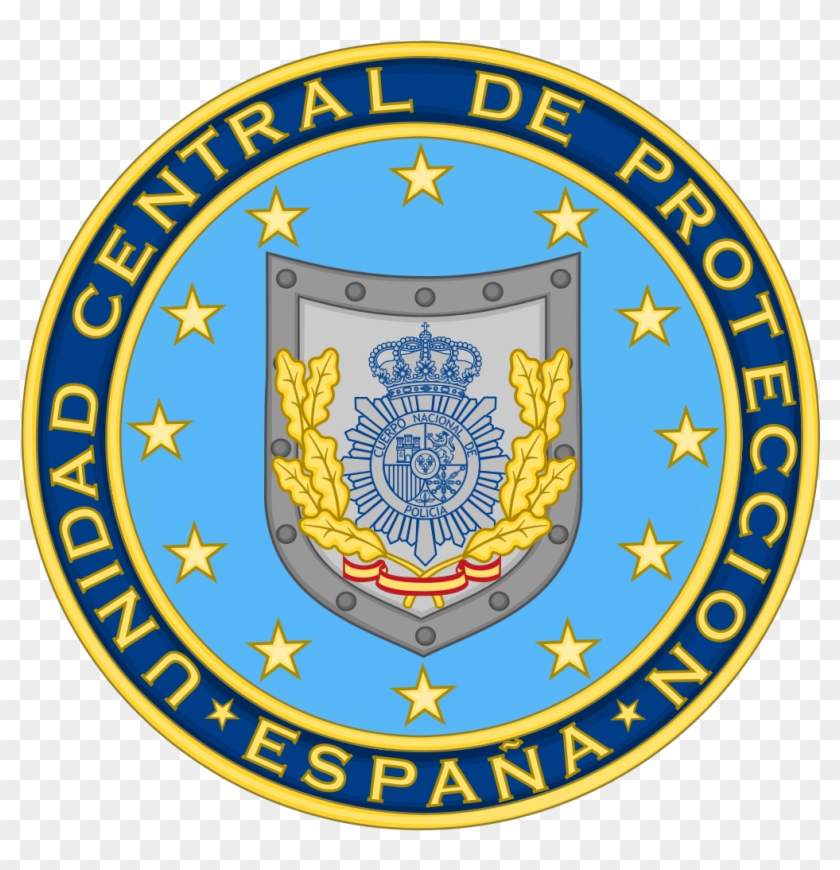 Emblem Of The Spanish National Police Central Protection - Emblem #930184