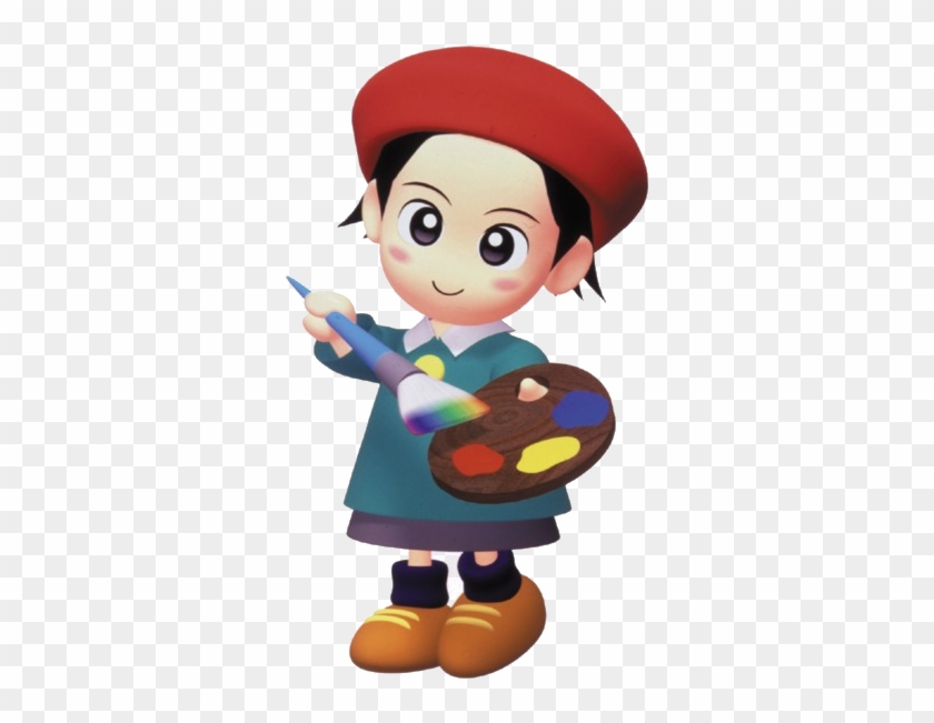 Painter Clipart - Adeleine Kirby Star Allies #930214