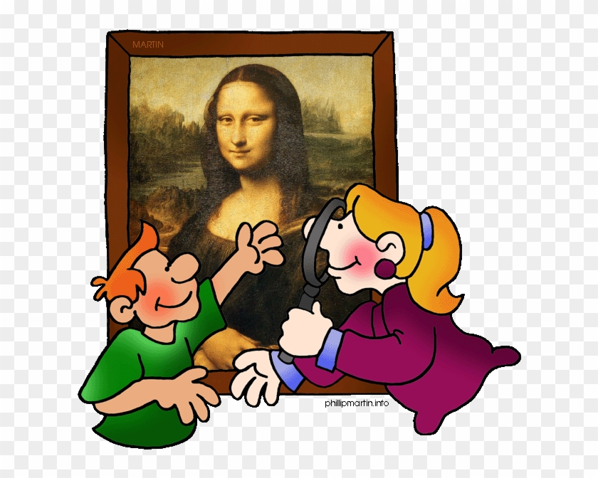 Leonardo Da Vinci Clipart Leonardo Da Vinci Animated - Mona Lisa Elements Of Art #930256